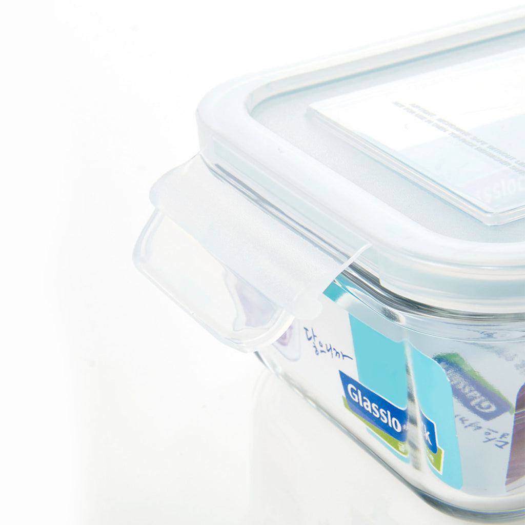 Glasslock Classic Airtight Tempered Food Container, Microwave Safe