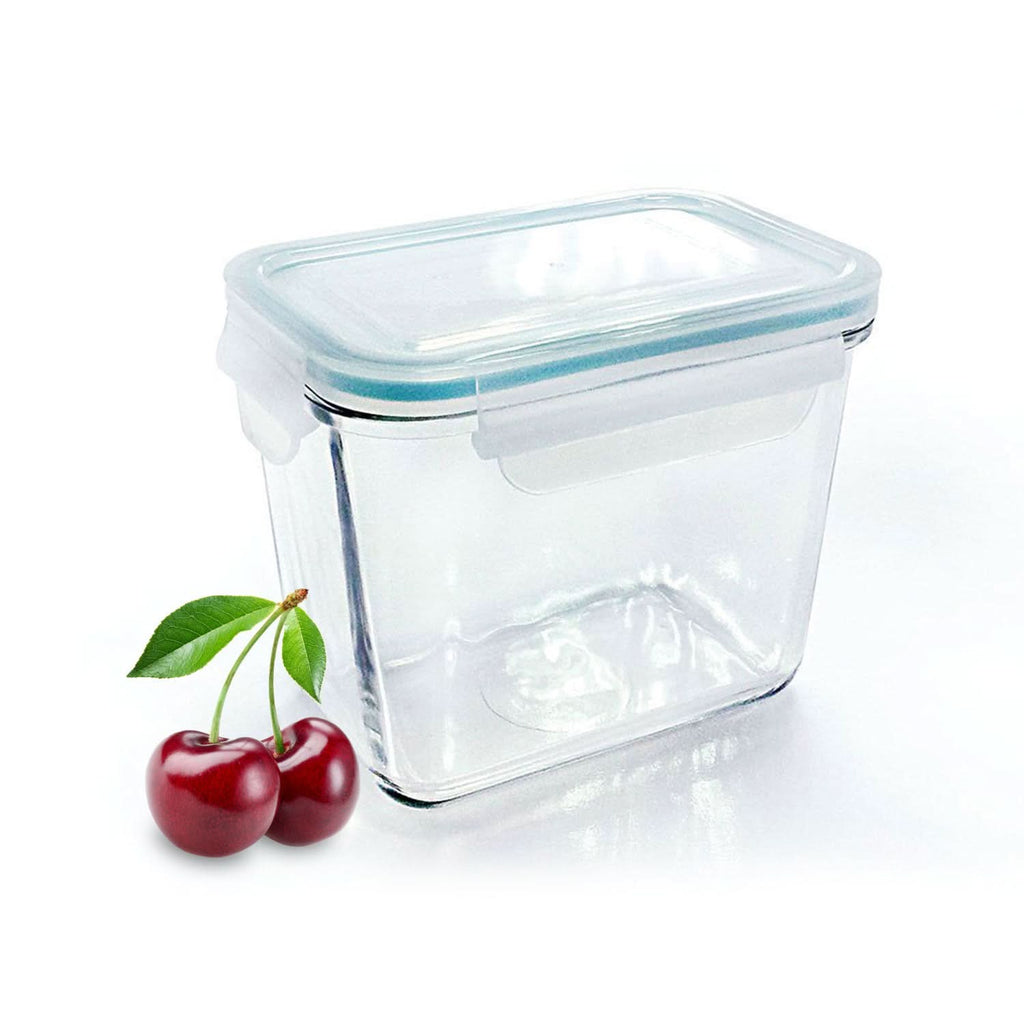 Glasslock Classic Airtight Tempered Food Container, Microwave Safe