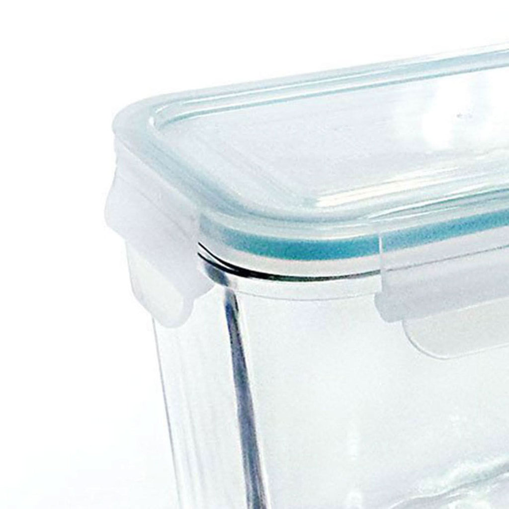 Glasslock Classic Airtight Tempered Food Container, Microwave Safe