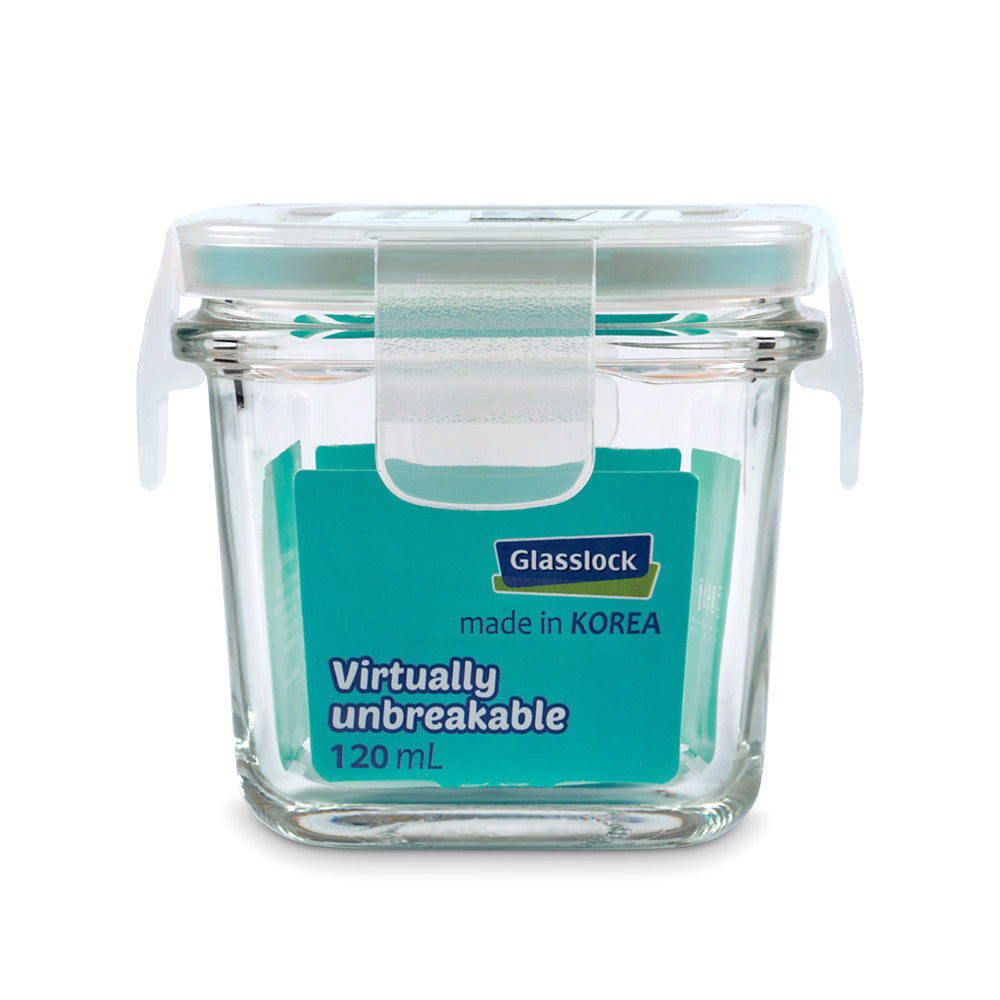 Glasslock Classic Airtight Tempered Food Container, Microwave Safe