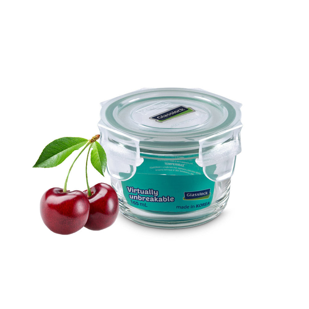 Glasslock Classic Airtight Tempered Food Container, Microwave Safe