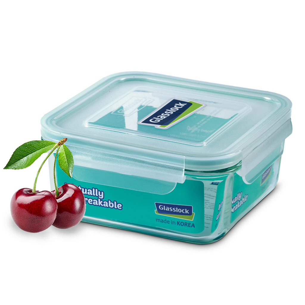 Glasslock Classic Airtight Tempered Food Container, Microwave Safe