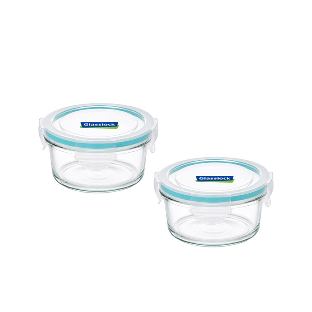 Glasslock Airtight Tempered Food Container, Microwave Safe, Square, Gift Set
