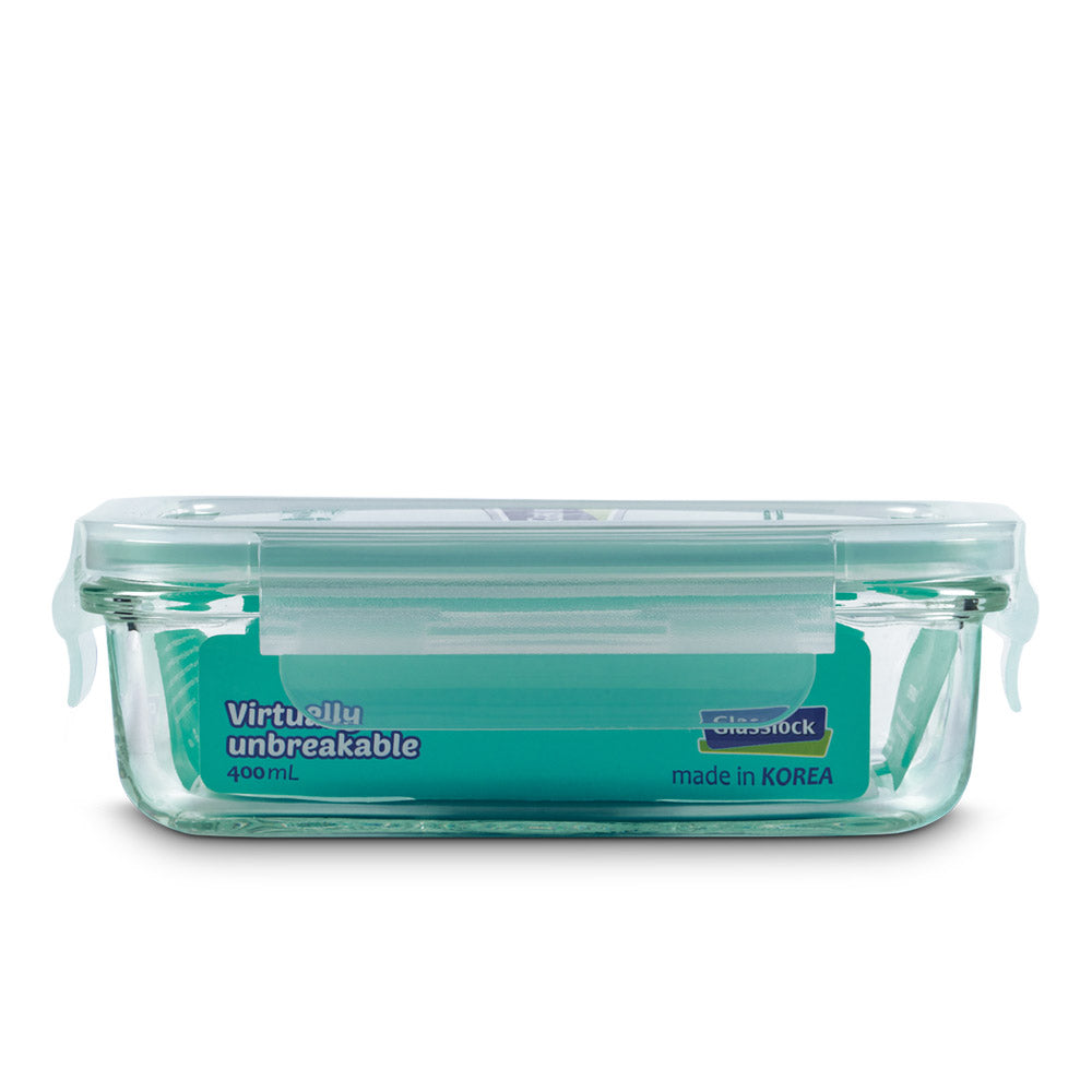 Glasslock Classic Airtight Tempered Food Container, Microwave Safe