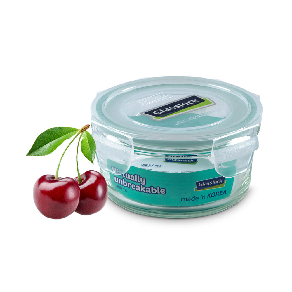 Glasslock Classic Airtight Tempered Food Container, Microwave Safe