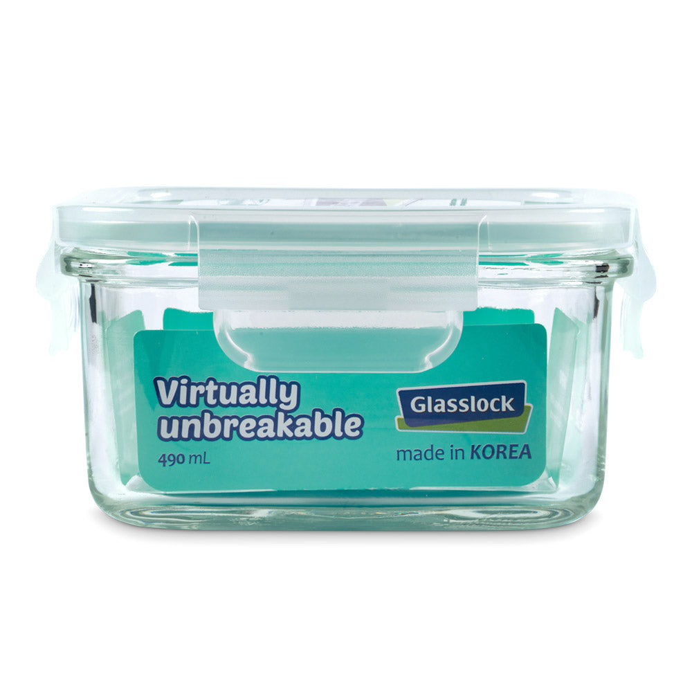 Glasslock Classic Airtight Tempered Food Container, Microwave Safe