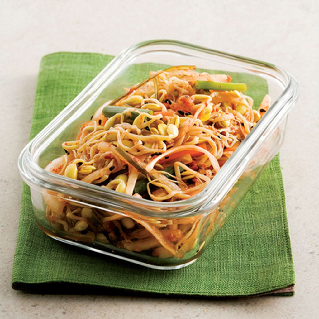 Glasslock Classic Airtight Tempered Food Container, Microwave Safe