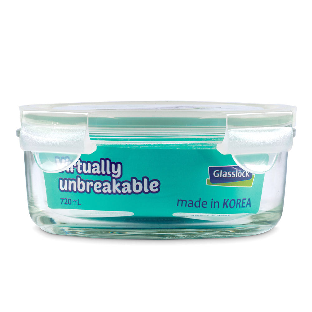 Glasslock Classic Airtight Tempered Food Container, Microwave Safe