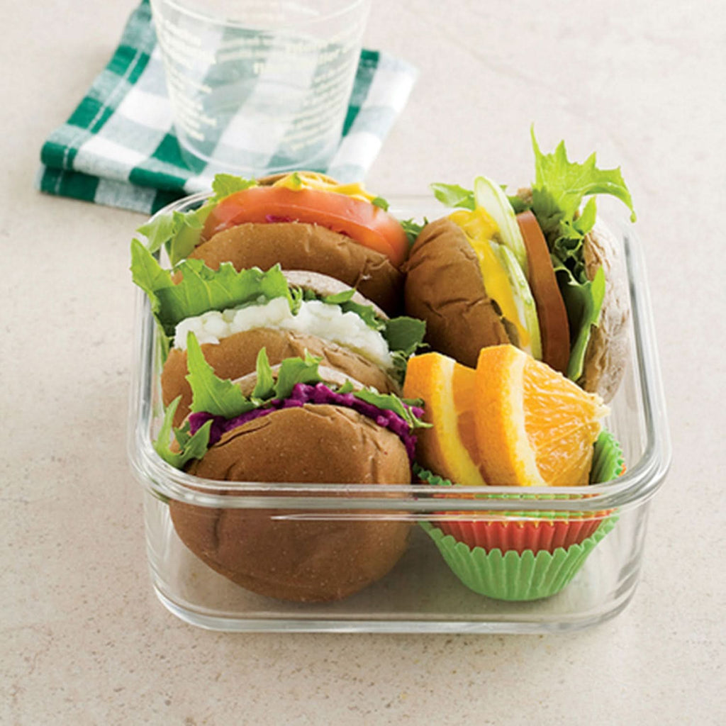 Glasslock Classic Airtight Tempered Food Container, Microwave Safe