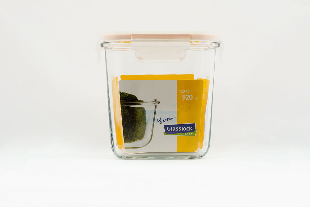 Glasslock Classic Airtight Tempered Food Container, Microwave Safe