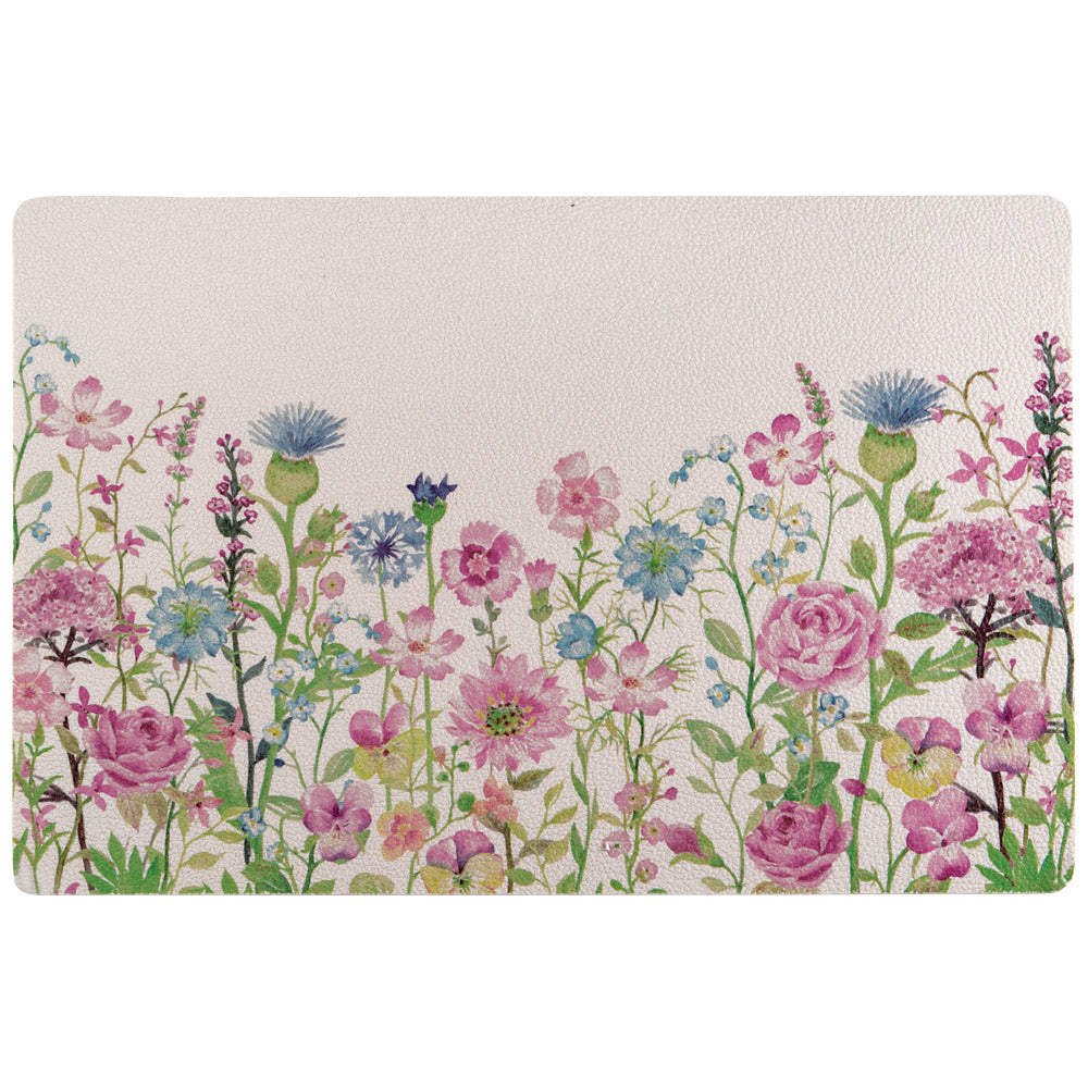 Bloom Table Mats & Coasters, Set of 6 + 6