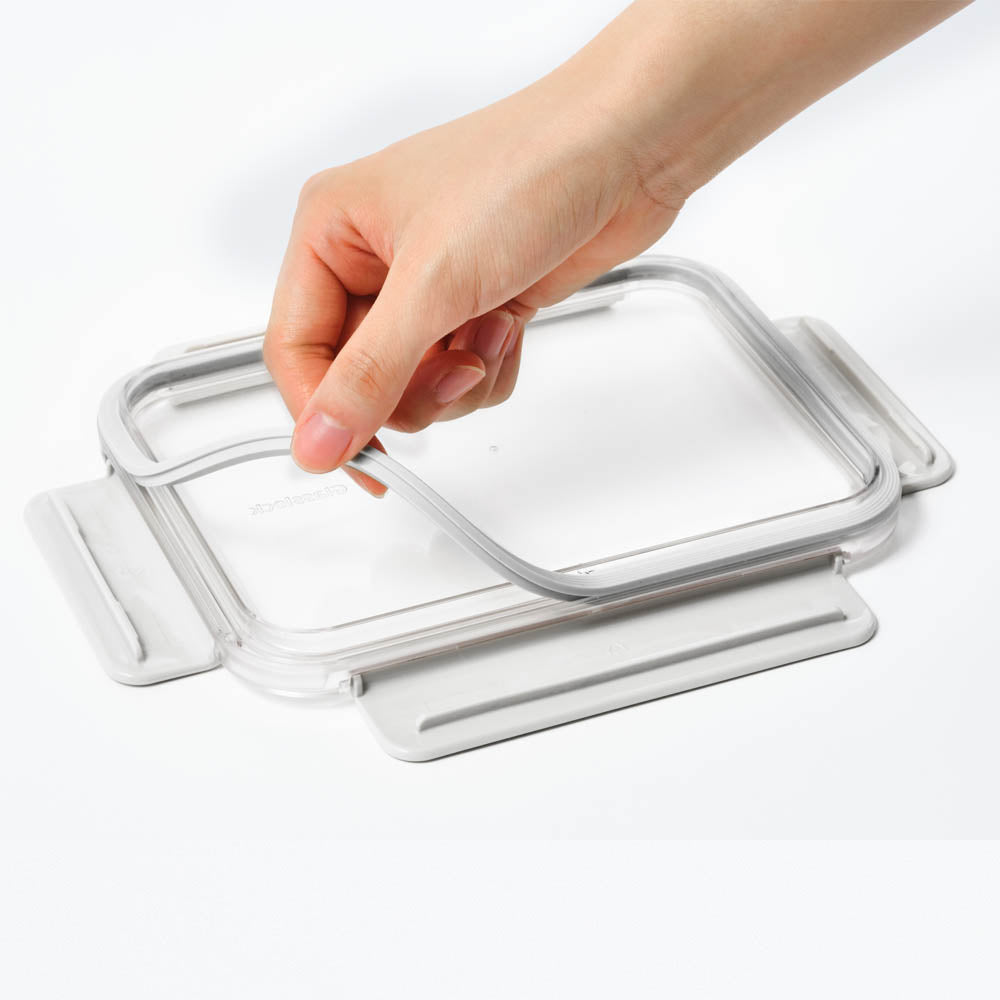 Glasslock Leafzen Airtight Tempered Food Container, Microwave Safe, Oven safe