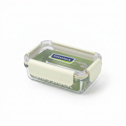 Glasslock Leafzen Airtight Tempered Food Container, Microwave Safe, Oven safe