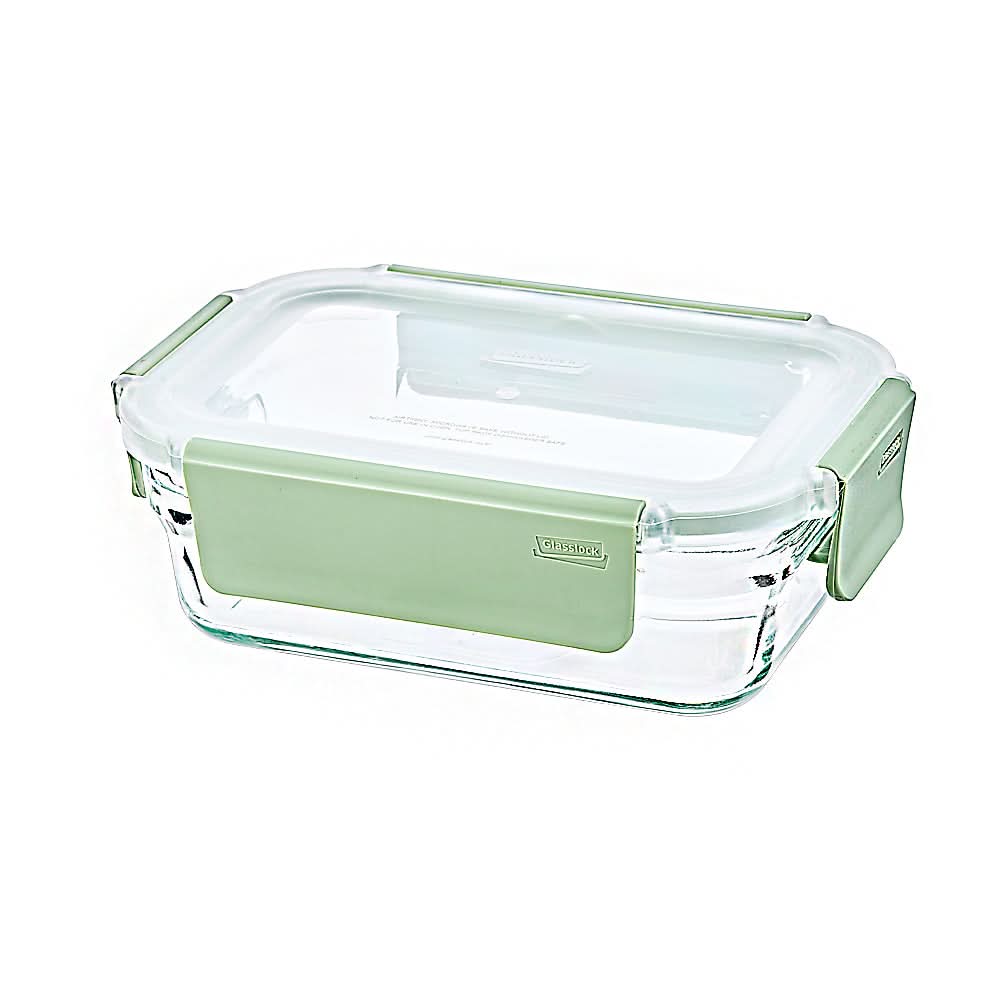 Glasslock Pure Airtight Tempered Food Container, Microwave Safe, Oven safe