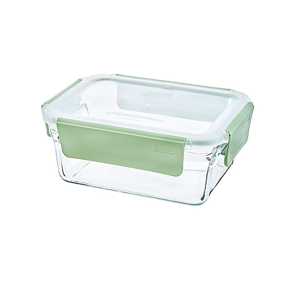 Glasslock Pure Airtight Tempered Food Container, Microwave Safe, Oven safe
