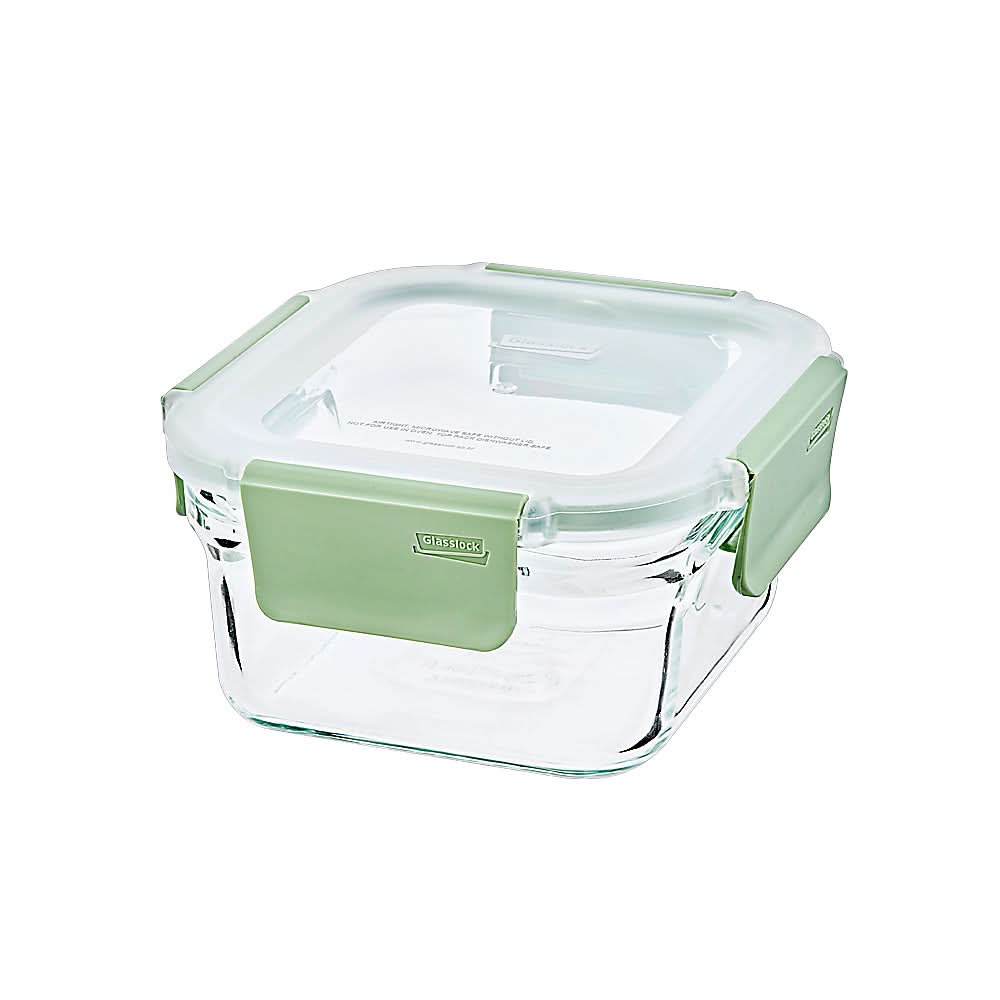 Glasslock Pure Airtight Tempered Food Container, Microwave Safe, Oven safe