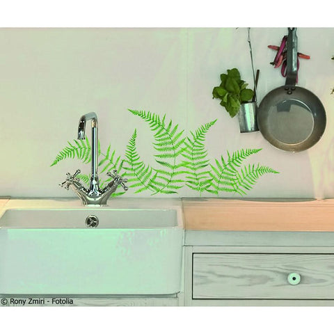 Plage Wall Sticker, Small, Fern