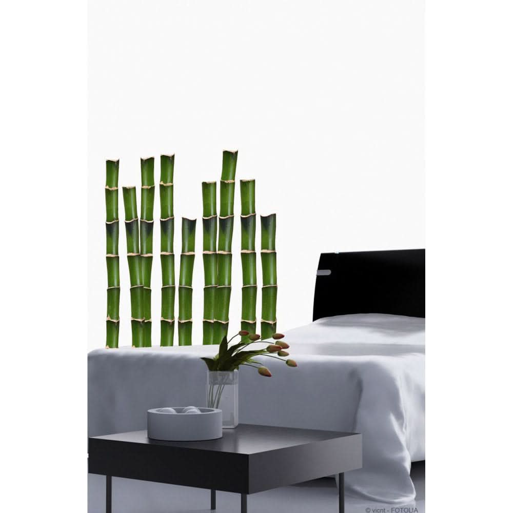 Plage Wall Sticker, Large, Bamboo