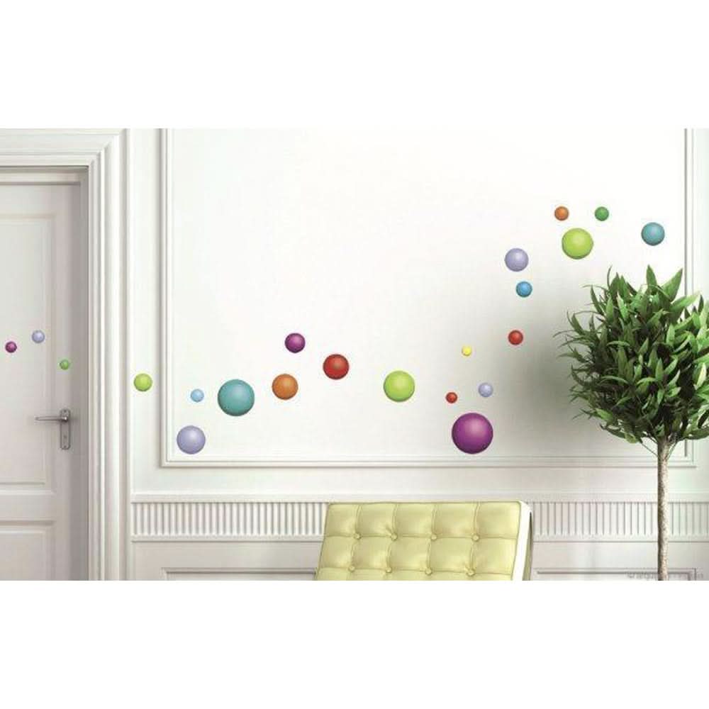 Plage Wall Sticker, Kids, Medium, Balls