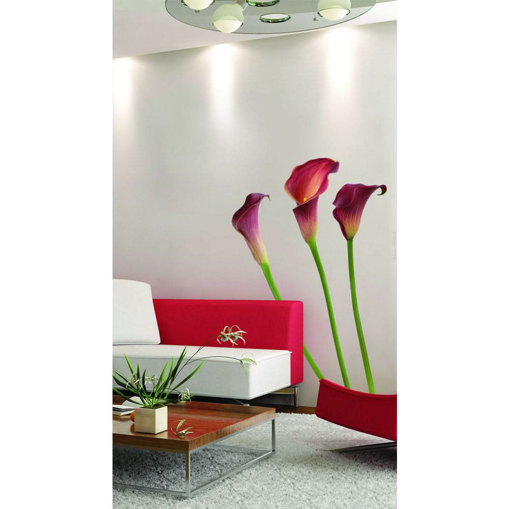 Plage Wall Sticker, Large, Arum