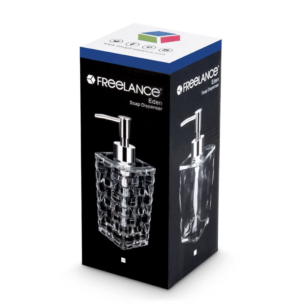 Eden Soap Dispenser Transparent