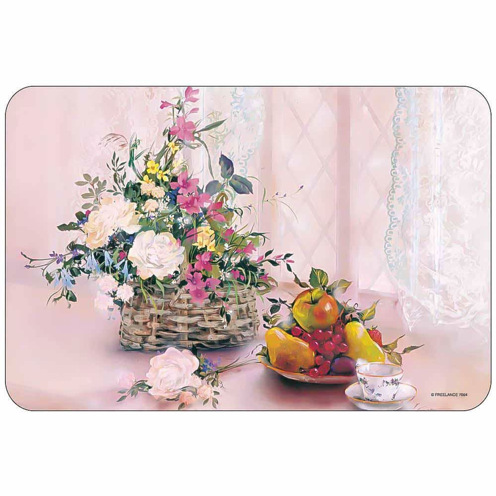 Frosted Table Mats, Set of 6