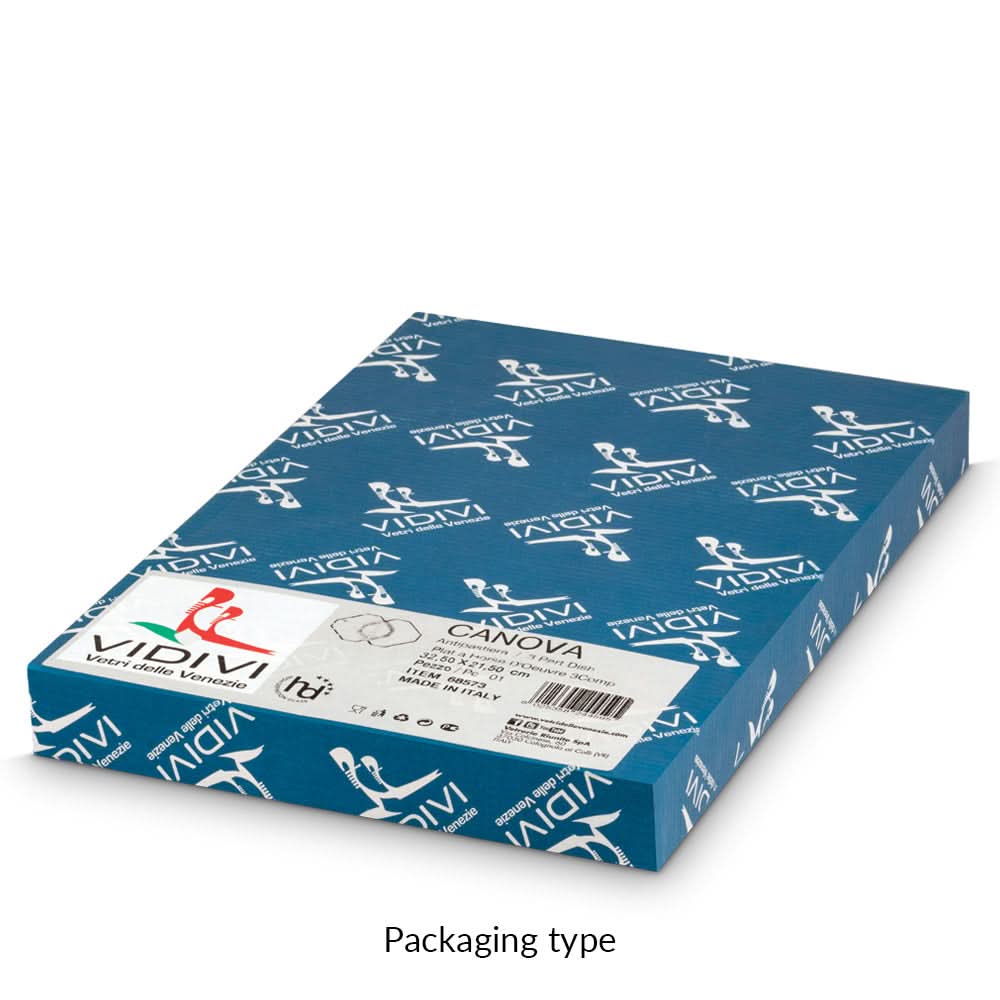 Canova 3 Part Dish 32.5 x 21.5 cm