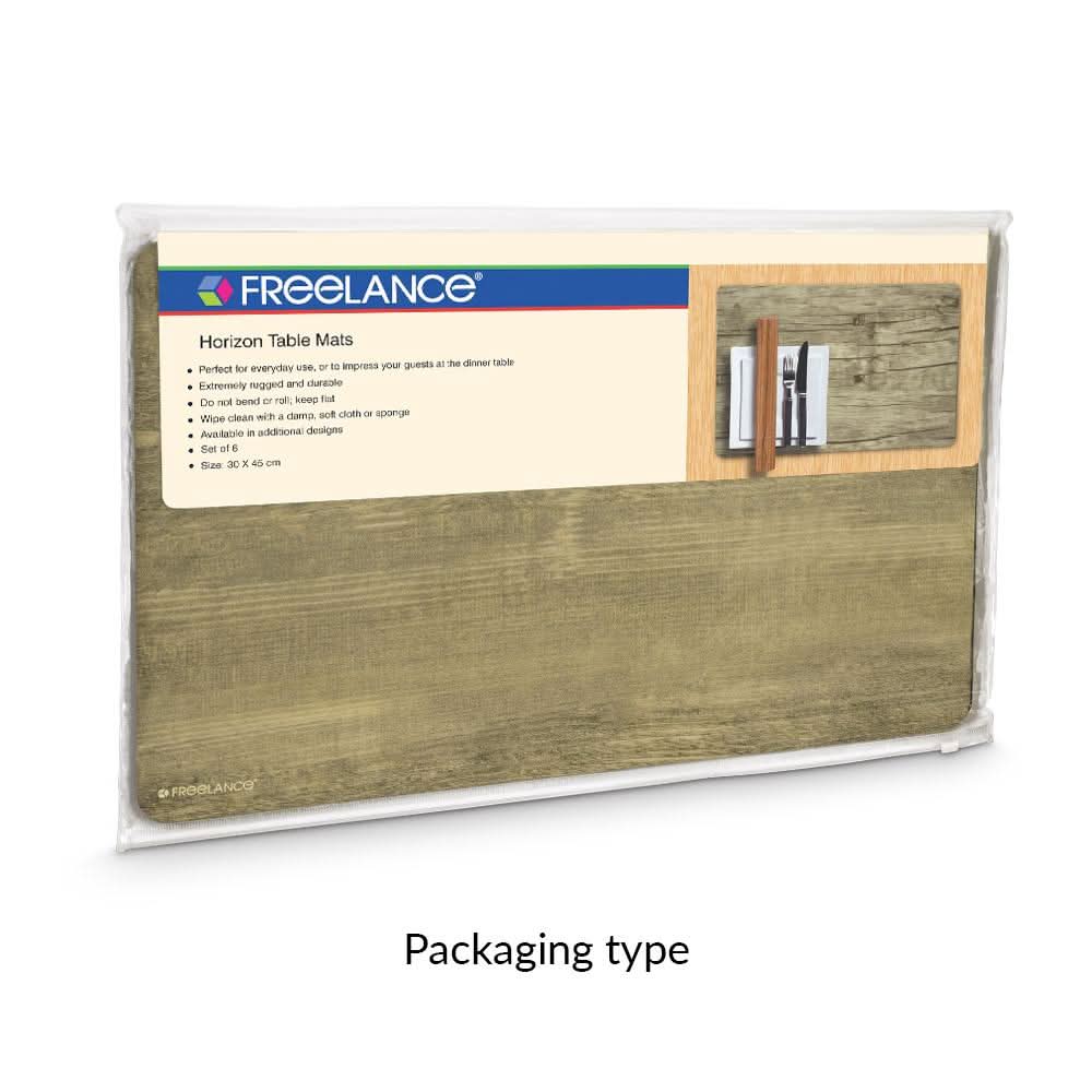 Horizon Table Mats, Set of 6