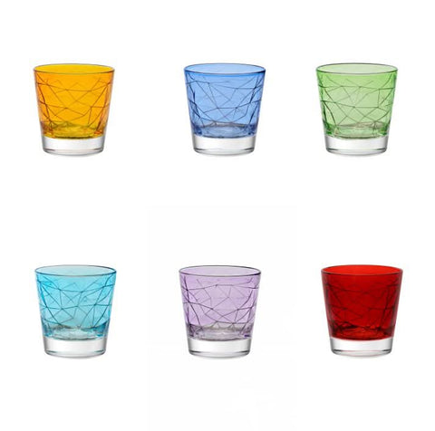 Dolomiti Arlecchino Tumblers Set of 6