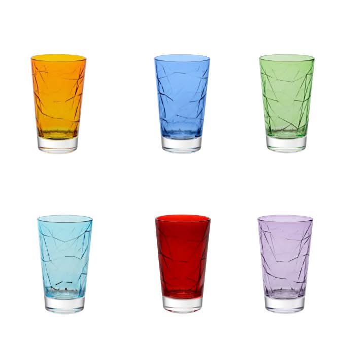 Dolomiti Arlecchino Tumblers Set of 6