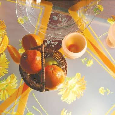 Frosted Table Mats, Set of 6