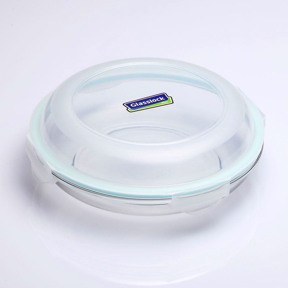 Glasslock Airtight Tempered Food Container, Microwave Safe, Plus